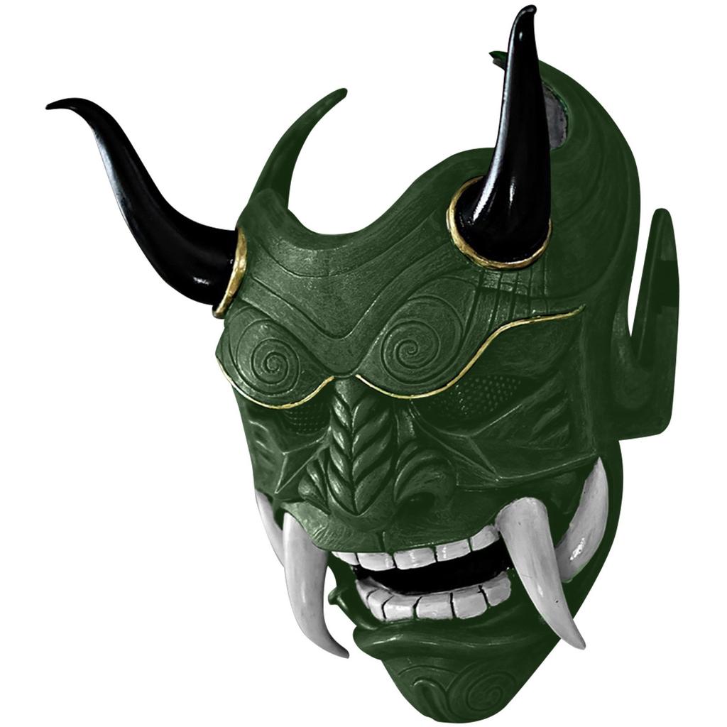 Японская маска Hannya Oni, полнолицевая латексная маска Evil De-mon Mon-ster для мужчин