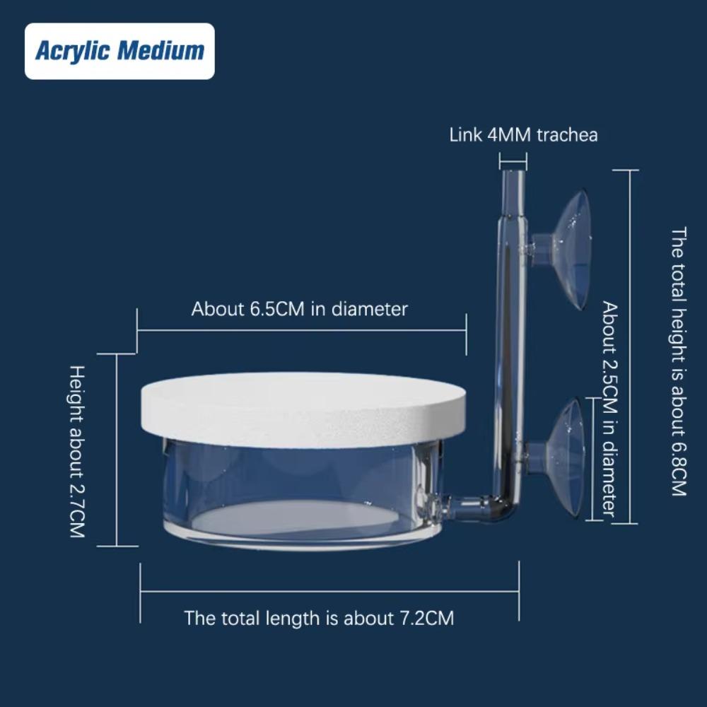 Nano Bubble Bar Acrylic Air Pump High Transparency Aquarium Oxygen Pump Aquarium Supplies