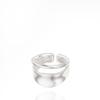 ozel Silver925 Cutout Wide Ring PS170R