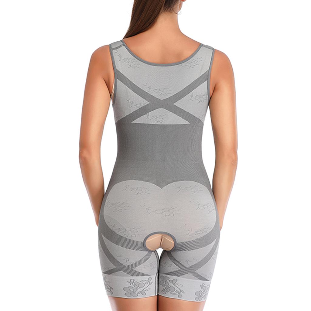 Женское компрессионное послеродовое корректирующее белье BodySuit Cincher Corset One Piece Slimming Shaper Underwear