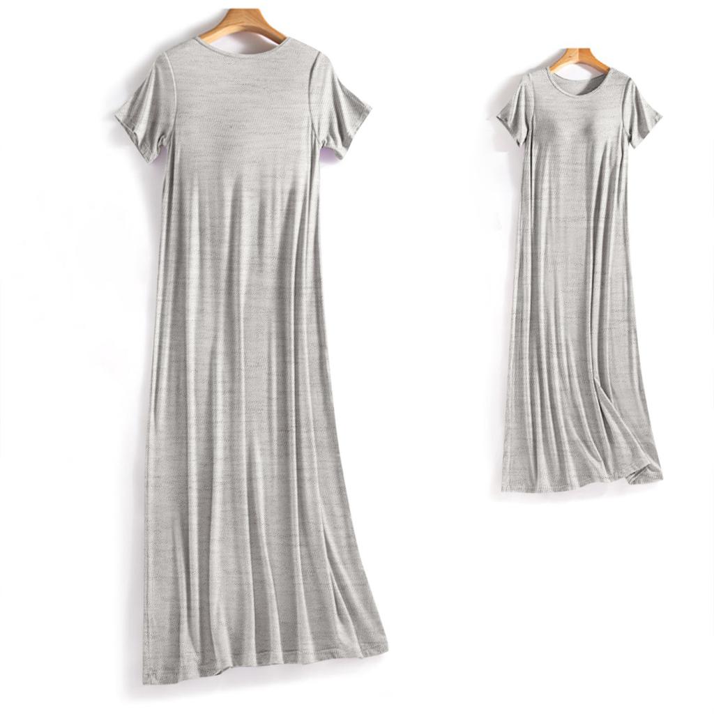 Women's Summer Dress Loose Beach Vacation Casual Deep V Neck Vest Dress Elegant Shirt Dress