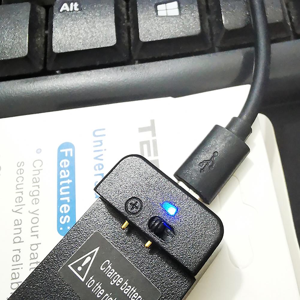 Регулируемое зарядное устройство для литиевых аккумуляторов смартфонов, универсальная внешняя док-станция для зарядки аккумуляторов 4-9 см со светодиодным индикатором
