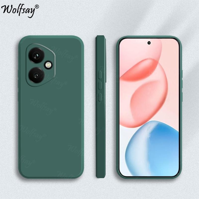 For Honor 400 Case Soft Original Liquid Silicone Back Case Honor 400 Case Cover For Honor 400 Pro Shockproof Phone Back Cover