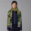 New Imitation Cashmere Scarf Women's Retro Flower Autumn and Winter Warm Scarf Shawl