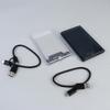 Внешний корпус для 2,5-дюймовых накопителей USB Type C, SATA на USB 5 Гбит/с, прозрачный корпус для HDD/SSD, поддержка для ПК и ноутбуков