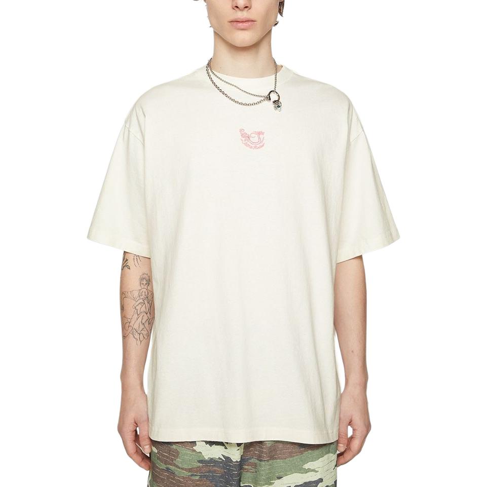Acne Studios SS24 T Shirt Unisex Gray White CL0268-AEG