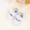 Новые Кружевные Цветочные Велькро Детские Туфли - Мягкая Подошва Принцесса Ходунки