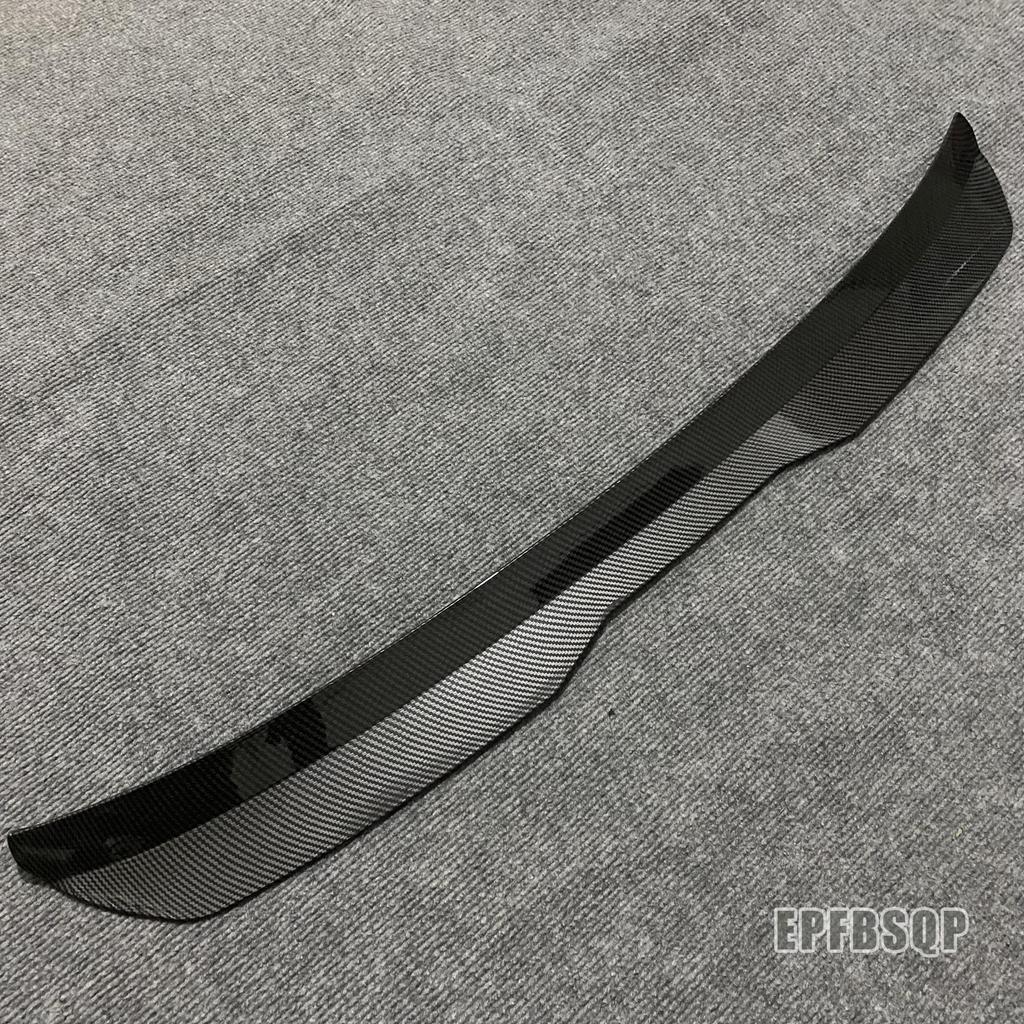 BMW 1 Series Rear Roof Spoiler (08-20 Models) - F20 E87 Carbon Fiber Look, No Drilling Needed
