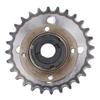 420 28T Tooth Sprocket Flywheel Bike Connector Set Steel for Bike Modified Electric Bike