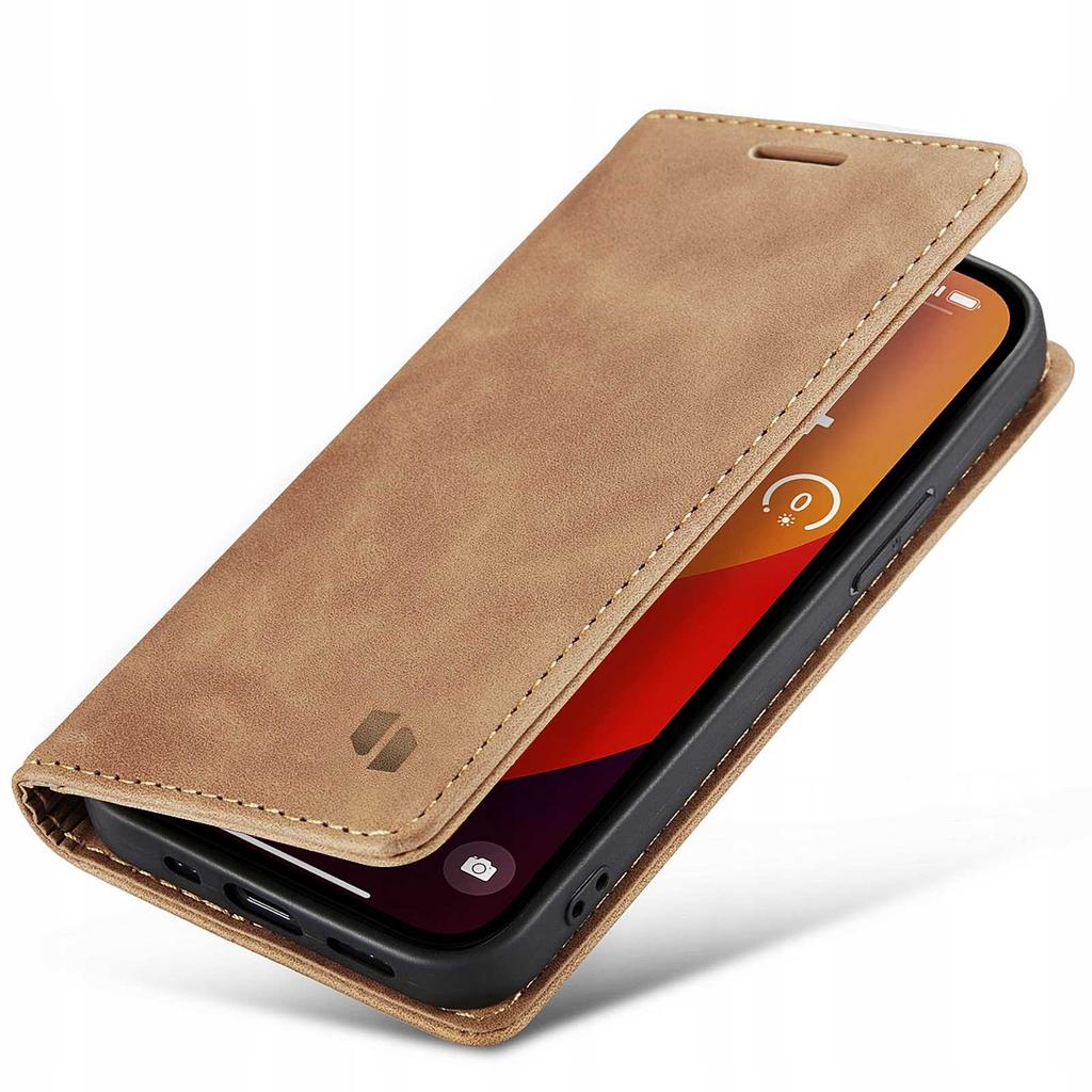 Sc Wallet Iphone 15 Pro Light Brown