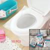 50 шт. дорожный одноразовый коврик для унитаза, водонепроницаемый коврик для туалетной бумаги