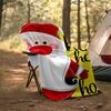 Christmas Santa Claus Theme Printed Blanket - Perfect for Couch, Bed, Travel & Outdoor Use | Machine Washable, Cozy & Durable.