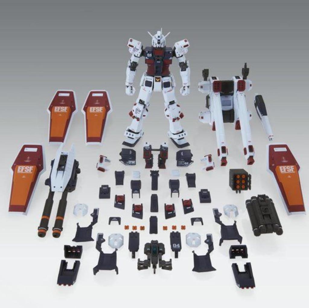 BANDAI SPIRITS MG Mobile Suit Gundam Thunderbolt Full Armor Gundam THUNDERBOLT scale plastic model kit Ver.Ka (GUNDAM version) 1/100 pre-colored