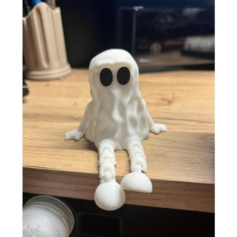 Halloween Pumpkin Ghost - Multi-Jointed Articulated Figure for Home Decor - Perfect Festive Gift Creative and Interesting