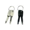 Slotted Screwdriver Cross Screwdriver Kit With Key Ring Stainless Steel Outdoor Edc Portable