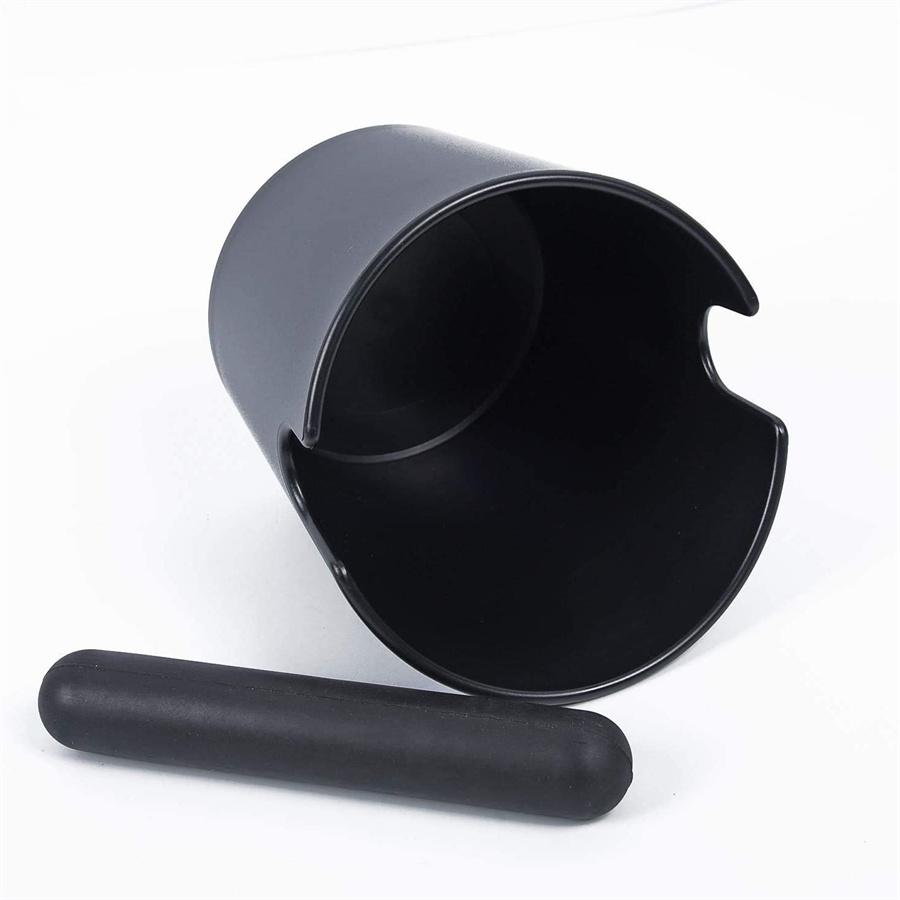 Кофейный нок-бокс 4,7 дюйма, амортизирующий, прочный, в стиле бариста, со съемным нок-баром и нескользящим основанием, подарочный круглый