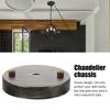 Iron Ceiling Plate Lamp Canopy Vintage Pendant Light Cover Classic Industrial Style Lighting Plate Cover for Home Restaurant