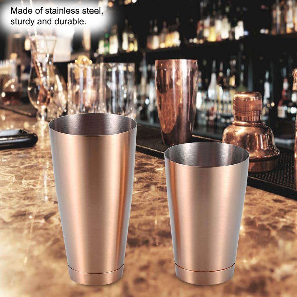 Нержавеющая сталь прочный и долговечный шейкер для коктейлей бар домашний кухонный инструмент(Роза Золотая)