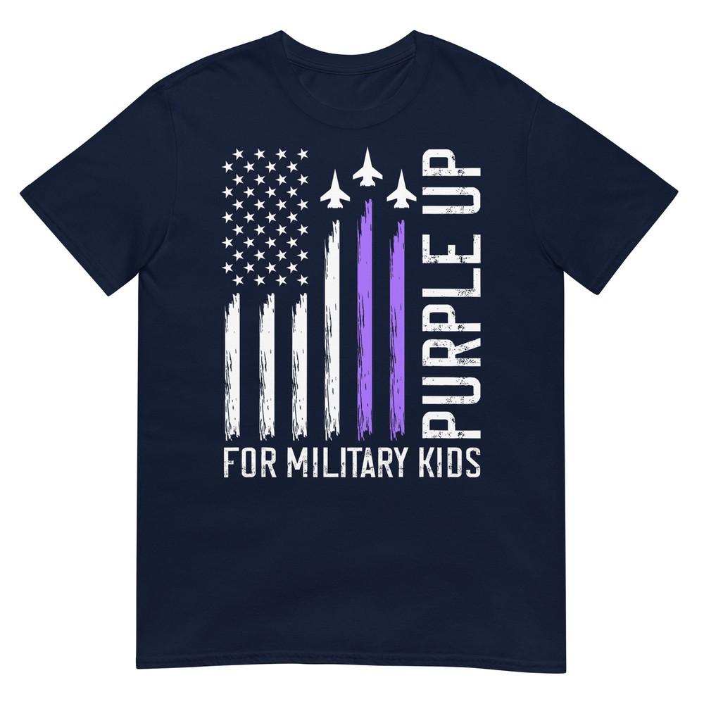 Purple Up For Military Kids Military Child TShirt
