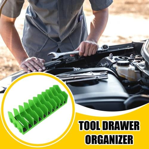 YNPQTDS 10x2.6x3.5 Inch Pliers Organizer Rack, ABS Pliers Holder, Pliers and Spanner Organizer Rack for Home, Workshop, and Tool Room