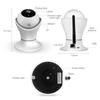 Full HD WIFI IP 1080P радионяня с автоматическим отслеживанием и вращением на 360 градусов камера ночного видения 3D панорамная навигация MapAA