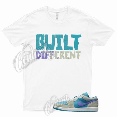 BUILT Футболка в тон 1 Low Aquatone Concord Light Bone Celestial Gold White