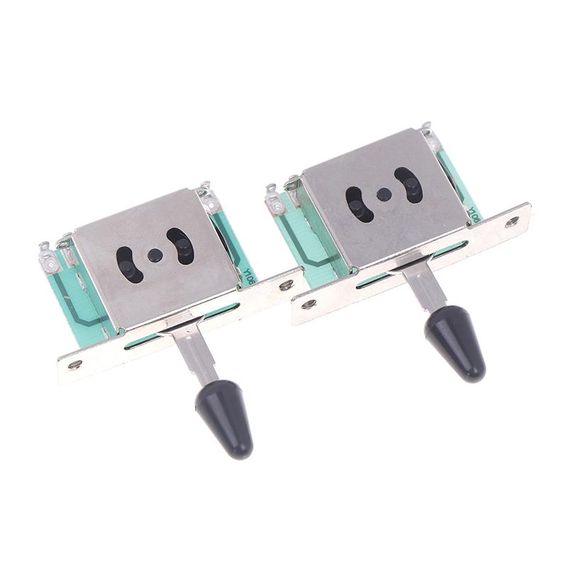 1 шт. 3-позиционный 5-позиционный 8-клавишный переключатель звукоснимателей для электрогитары с черным наконечником для St Sq электрогитары Stamper