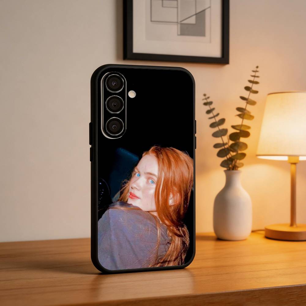 S-Sadie sink Phone Case For Samsung A73,A21s,A22,A31,A32,A52,A53,A71,A80,Soft Black Shell
