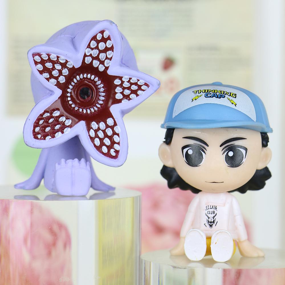 8 Styles Stranger Figure Eleven Dustin Barb Steve Demogorgon Action Fiqures Toy Birthday Gift Toy THINGS
