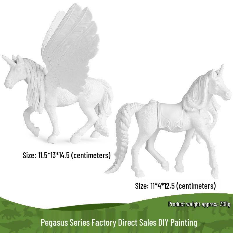 Cross-border Mythical Unicorn Pegasus Toy Model for Kids