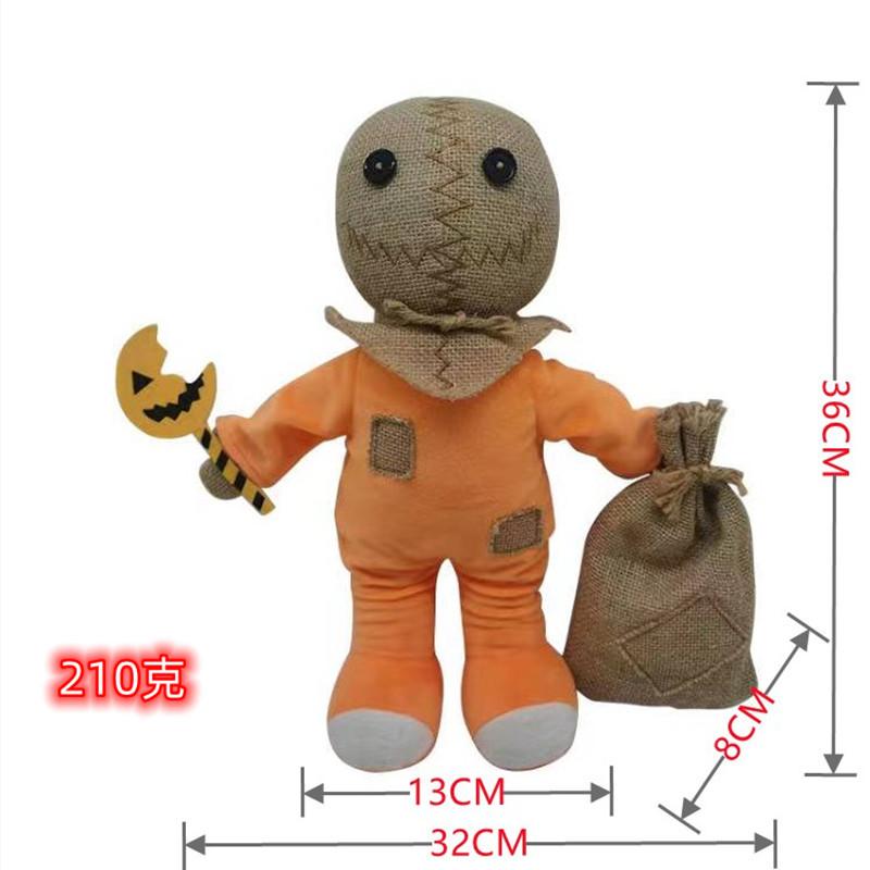 Trick or Treat Don't Mess with Children Halloween Pumpkin Figurines Dolls Festival Decorations Props and Ornaments