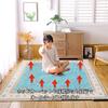 Fluffy Tatami Hot Carpet Dust Living Room Mat Washable, Non-Slip, Rug, Approx. 1.5 Mats, All-Season, Compatible, Persian-Style Rug, Lightweight,