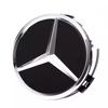 4Pcs Car Wheel Center Hub Caps Emblem Covers Decor Accessories For Mercedes Benz AMG GLE GLC W204 W205 W203 W211 W212 W213 W169 OD5