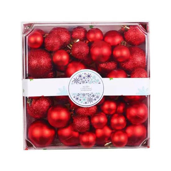 44 Pcs Christmas Balls Ornaments Shatterproof Plastic Baubles Xmas Tree Hanging Decoration for Holiday Party Wedding Decor