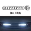 1/2 шт. ветряной автомобильный светодиод 8 светодиодов DRL дневные ходовые огни вспомогательное освещение вращающийся вентилятор лампа автомобильные дневные фары