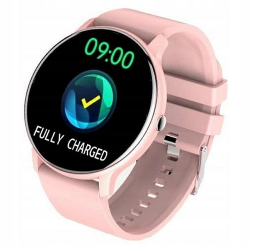 Smartwatch men's women's universal modern watch ZL02D pink
