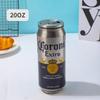 1 шт. Термос 500 мл с трубочкой, нержавеющая сталь 304, пивная бутылка, банка для колы, термос для кофе, охладитель для пива, домашняя кухонная посуда для напитков