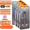 1-3 шт. Защитное стекло для экрана с олеофобным покрытием для Samsung S26 Ultra S24 Plus S25 Ultra S25 Edge, разблокировка отпечатком пальца, закаленное стекло