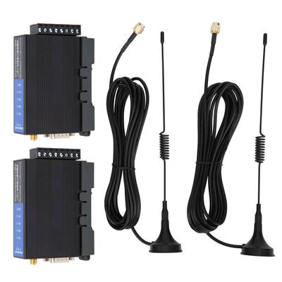 2 шт. Модуль беспроводного трансивера Пульт дистанционного управления Радио RS232/485/422-LORA DC12-36V