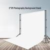 Стойка для фотофона 2x3 метра с черной светопоглощающей тканью, студийным реквизитом и белой тканью для съемки