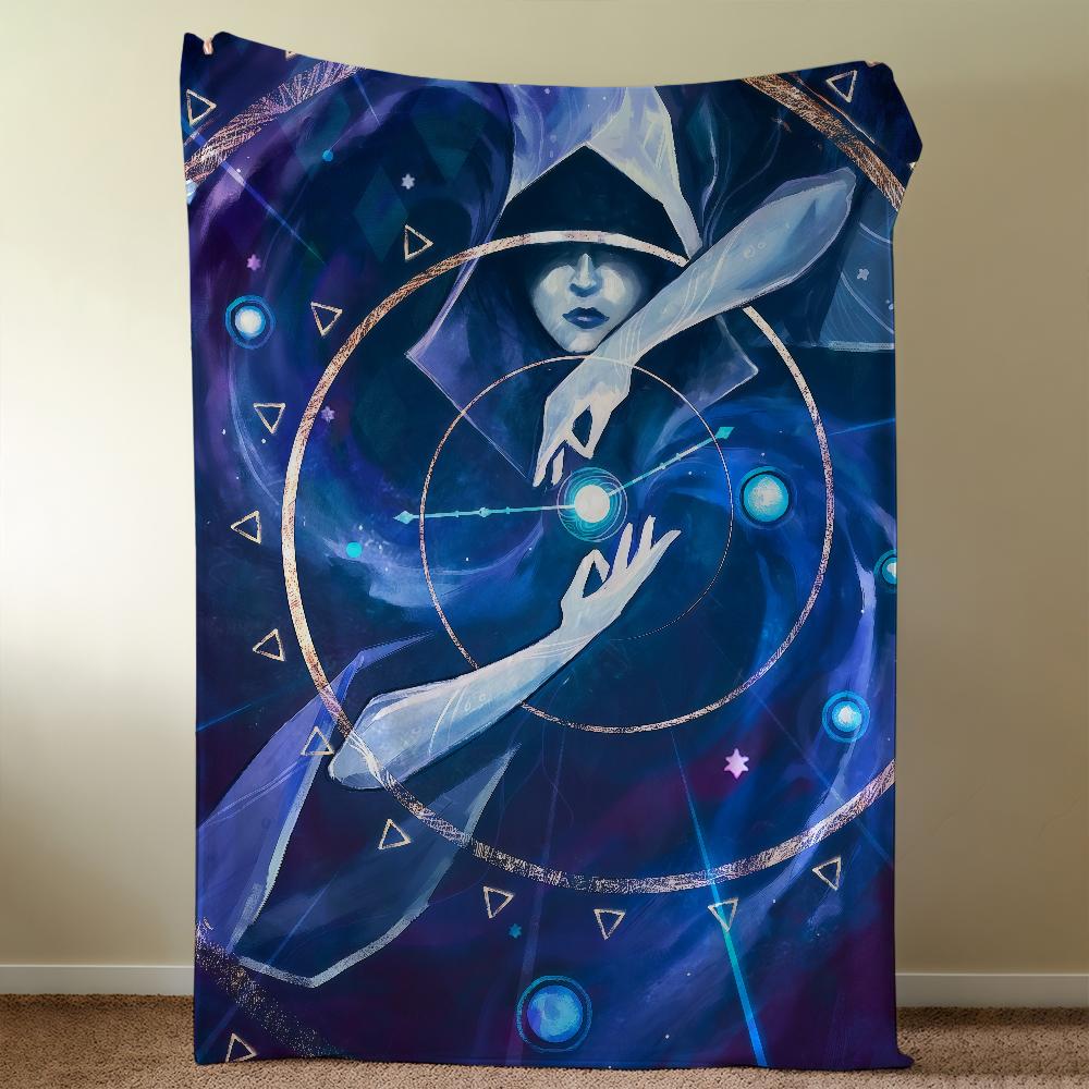 Game Blanket Throw A-ArenaS-ES Super Cosy Plush Living Room Sofa Couch Childish M-MTGS-ES Birthday Gifts