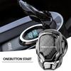 Car One-Click Start Buttons Protective Cover Emblem Decoration For Mercedes Benz AMG GLE GLS GLC CLA GLB ML C500 C200 C300 W204 W206 W205 W212 W203