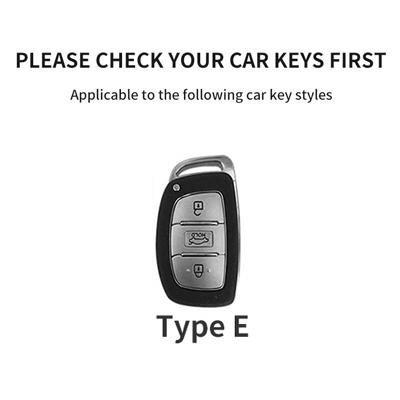 Чехол для ключа автомобиля для Hyundai i10 i30 i40 ix20 ix25 ix30 ix35 ix45 KONA Encino Tucson Solaris Grand Santa Fe Sonata NEXO Tucson