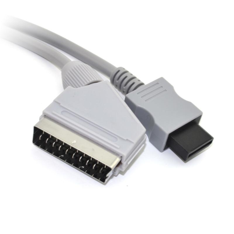 1,8 м RGB Scart Видео ТВ AV Шнур Кабель для Видео Игры