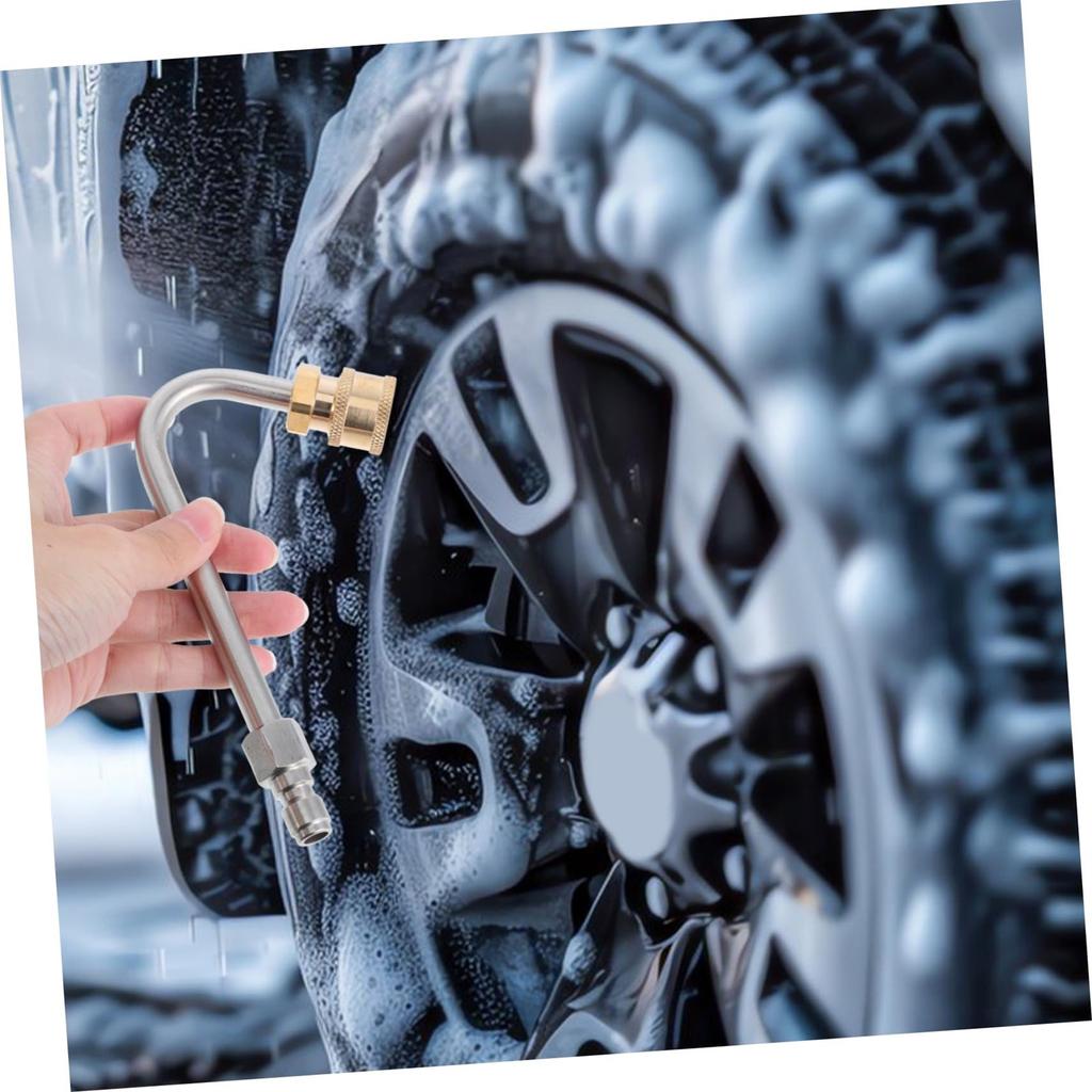 High-pressure Water Extension Rod U-shaped Rod Spray Appliance Air-conditioning Cleaning Tools Sector Head