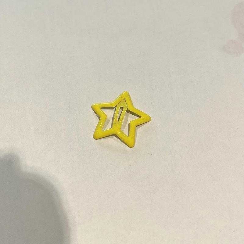 10pcs Mini Baby BB Clip Shiny Surface Kawaii Cute Candy Color Children Side Hair Pin Fashion Bangs Clip Kids Headwear