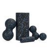 EPP Yoga Foam Roller Set with Peanut & Fascia Massage Balls for Muscle Relaxation