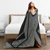 V-Volcom Logo  Blanket Soft Warm Flannel Throw Blanket Cover for Bed Living room Picnic Travel Home Couch