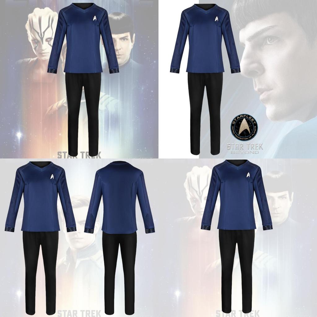 Premium Quality Star Trek Cosplay Uniform Set For Fans