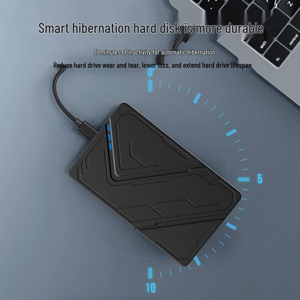 Корпус для 2,5-дюймового жесткого диска USB 3.1 с RGB-подсветкой для расширения внешнего хранилища